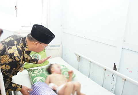 Gubernur Bengkulu Bantu Pengobatan Gratis, Untuk Balita Tersiram Minyak Goreng