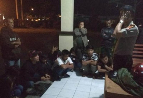 Gelar Razia, Polisi Amankan 10 Remaja