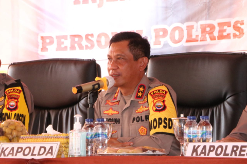 Kapolda Bengkulu Irjen Teguh Sarwono