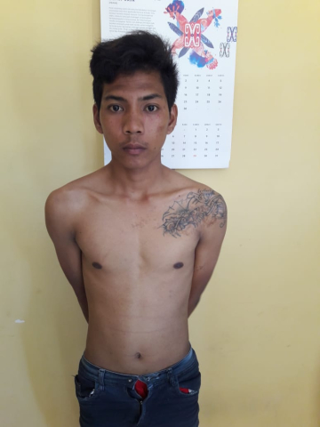 Pelaku di Amankan Petugas