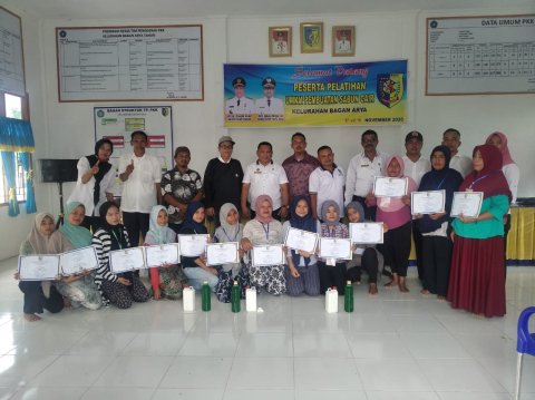Pelatihan UMKM Kelurahan Bagan Arya
