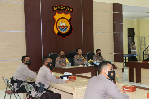 Rapat Persiapan Pengamanan Natal dan Tahun Baru 2021
