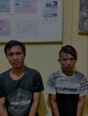 Pelaku Berhasil di Amankan  Polisi