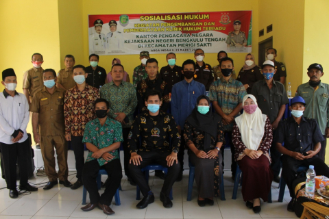 Sosialisasi Klinik Hukum Terpadu Kejari Bengkulu Tengah