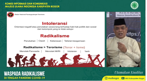 Direktur Deradikalisasi BNPT RI Prof. Dr. H. Irfan Idris, MA