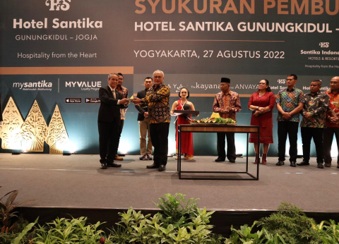 Syukuran Pembukaan Hotel Santika Gunungkidul 