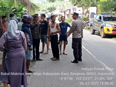 IRT di Kaur Jadi Korban Tabrak Lari Truk Warna Merah