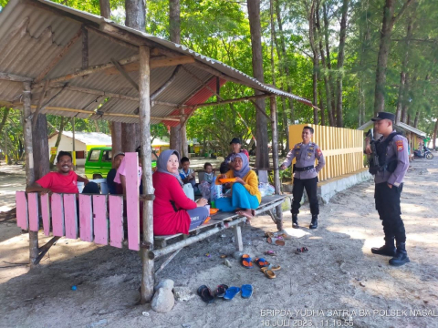 Cegah Tindak Pidana Terjadi, Polsek Nasal Patroli Rutin