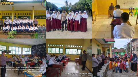 Polres Kaur dan Polsek Jajaran Gelar Police Go To Schoool 