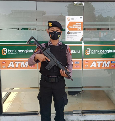 Cegah Tindak Kejahatan, Sat Sampata Polres Kaur Sambangi Objek Vital 