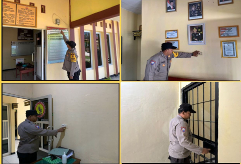 Polsek Jajara Polres Kaur, Cek Instalasi Listrik Secara Berkala 