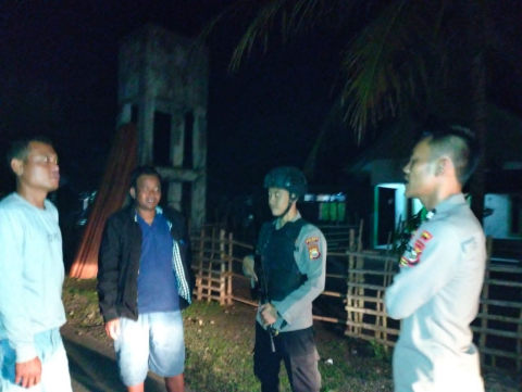 Patroli Dialogis Polsek Padang Guci Hulu Cegah Aksi Premanisme dan 3C 