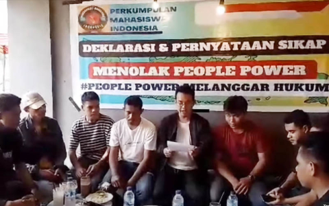 Deklarasi dan Pernyataan Sikap Perkumpulan Mahasiswa Indonesia/PMI