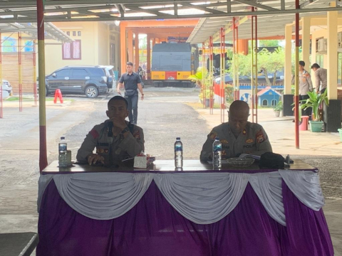 Tingkatkan Kinerja yang Lebih Baik, Polres Kaur dan Polsek Jajaran Gelar Anev 