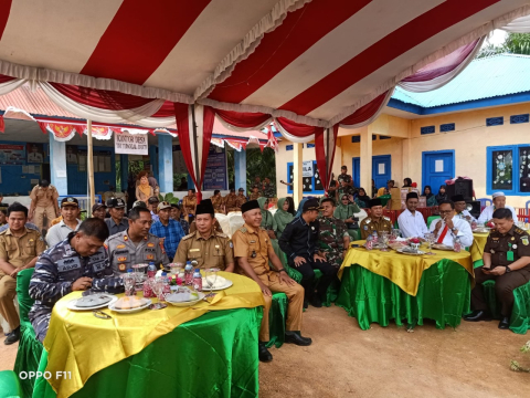 Polres Kaur Hadiri Kegiatan Monitoring Peresmian Pompa Hidram TNI - AD Manunggal Air Dari Kodim 0408/BS-Kaur 