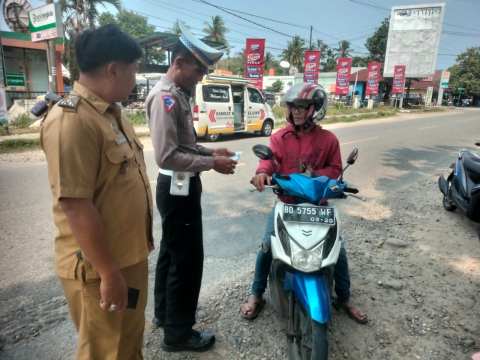 Capai Peningkatan Pendapatan Daerah, Sat Lantas Polres Kaur Gelar Penertiban Kepatuhan Pajak 