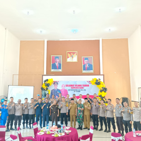Rayakan Ulang Tahun Ke 42, Kapolres Kaur Mintak Stake Holder Pererat dan Jalin Sinergi Dalam Membangun dan Mengamankan Kaur