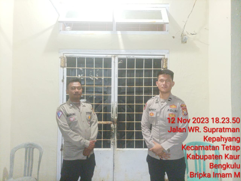 Polres Kaur Lakukan Pengamanan di Kantor KPUD 