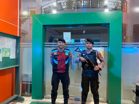 Cek Anjungan Tunai Mandiri di Wilayah Hukum, Sat Samapta Berikan Pengamanan 