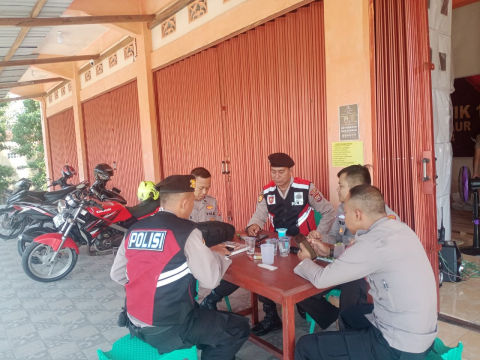 Antisipasi Gangguan Kamtibmas, Polres Kaur Patroli Rutin ke Kantor KPUD, Bawaslu, dan Gudang Logistik 