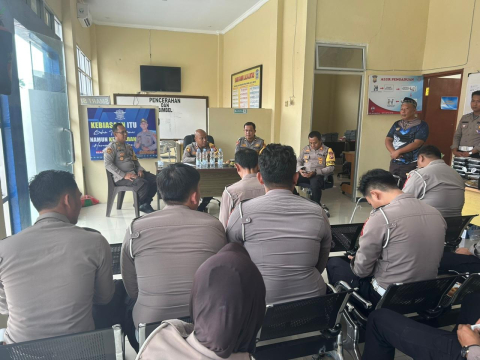 Tingkatkan Pelayanan dan Kinerja, Sat Lantas Polres Kaur Gelar Anev Tahunan 