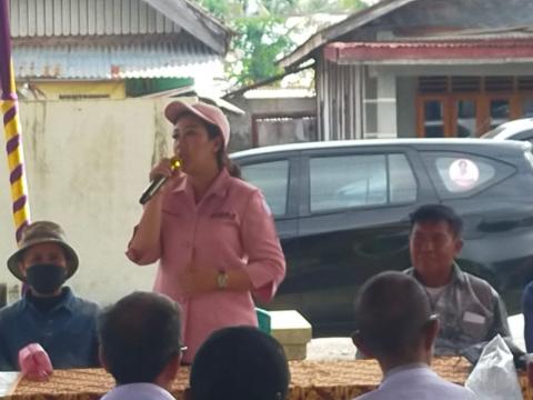 Polres Kaur Laksanakan Pengamanan Kampanye Tatap Muka Calon Anggota DPD RI Elisa Ermasari 