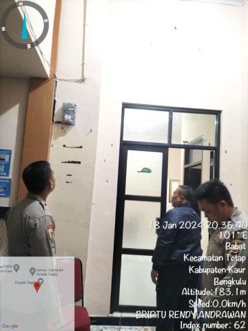 Dalam Rangka Patroli OMB, Polres Kaur Patroli di Kantor Bawaslu 