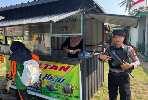 Cipatkan Keamanan Kondusif Jelang Pemilu 2024, Sat Samapata Polres Kaur Giatkan Patroli 