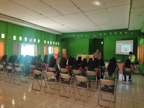Police Goes to School, Satlantas Polres Kaur Sambangi MTSN 1 Kaur Sosialisasikan Tertib Berlalu Lintas