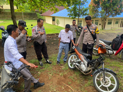 Zero Knalpot Brong: Polsek Kerkap Tingkatkan Kesadaran Pelajar