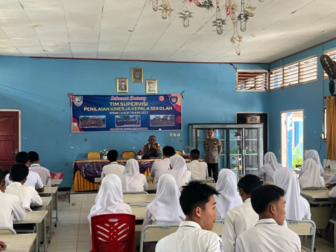 Bag SDM Polres Kaur Sosialisasi Penerimaan Polri Terpadu 