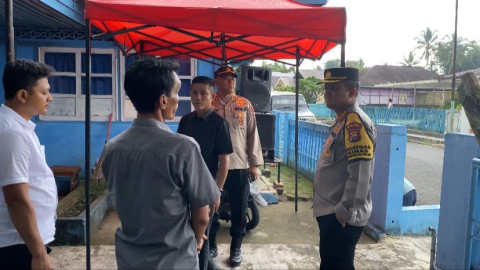 Pastikan Kesiapan Pemungutan Suara Pemilu 2024, Pamatwil Rejang Lebong Lakukan Pemantauan