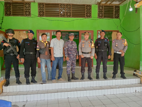 Harkamtibmas Jelang Pemungutan Suara, Polres Kaur Patroli di Wilkum 