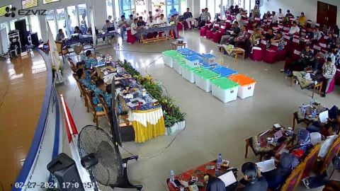 Pengawasan Ketat, Polres Kaur Pasang CCTV di di Lokasi Pleno KPU Kaur 