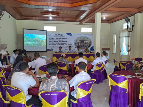 Polres Kaur Hadiri Rapat Koordinasi Gugus Tugas Reforma Agraria Kabupaten Kaur Tahun Anggaran 2024