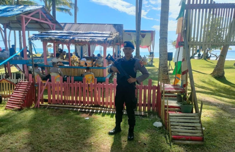 Cegah dan Waspada Jaga Kamtibmas, Sat Samapta Polres Kaur Patroli di Wilkum 