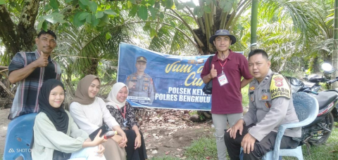 Jumat Curhat, Polsek Ketahun Sampaikan Kamtibmas dan Dengar Keluhan Masyarakat