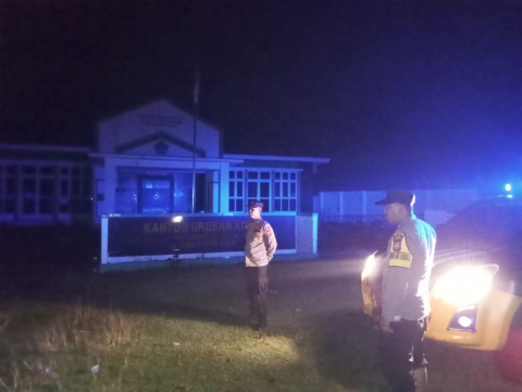 Antisipasi Tindak Pidan 3C, Polsek Nasal Patroli Objek Vital dan Tempat-Tempat Rawan Kamtibmas 