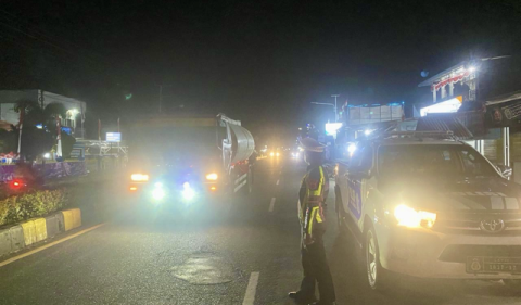 Jelang Pilkada 2024, Satlantas Polres Mukomuko Rutin Laksanakan Patroli Malam