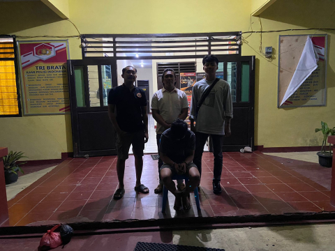 Polsek Lebong Selatan Amankan Terduga Pelaku Curat