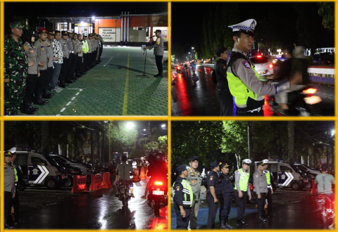 Polres Bengkulu Utara Siagakan Ratusan Personel Gabungan Amankan Malam Pergantian Tahun Baru 2025