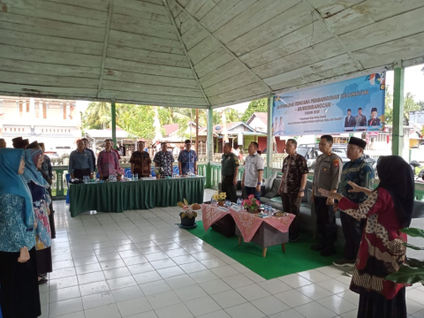Polsek Pino Hadiri Musrenbangcam 2025, Dukung Pembangunan dan Keamanan Wilayah