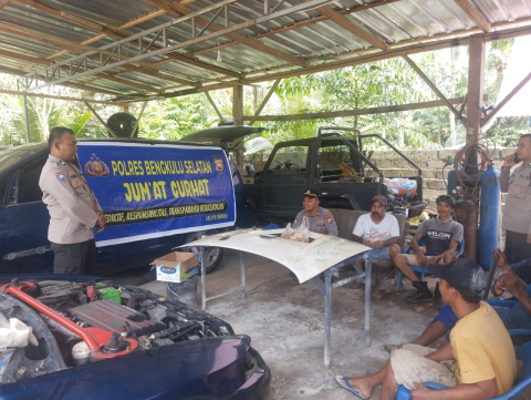 Polres Bengkulu Selatan dan Jajaran Gelar Kegiatan Jumat Curhat