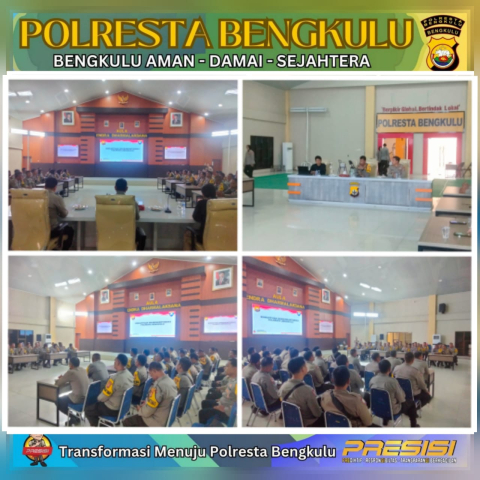 Bhabinkamtibmas Polresta Bengkulu Tingkatkan Kemampuan dalam Pembuatan Konten