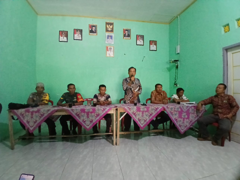 Polsek Manna Gelar Musyawarah Desa Bahas Pembentukan BUMDes dan Ketahanan Pangan