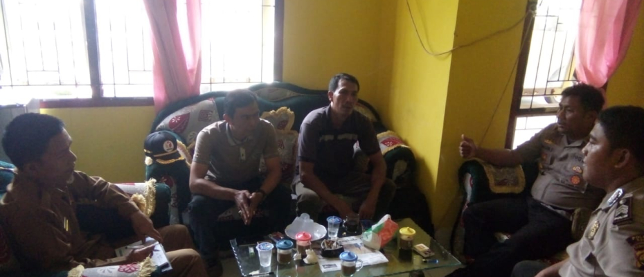 Sambang Panitia Kecamatan, Polsek Kaur Utara Koordinasi Kesiapan Pemilu