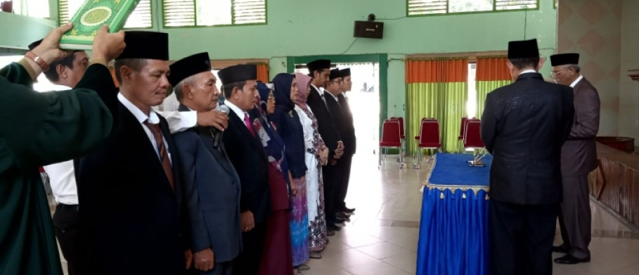 Berikut Nama Pejabat IAIN Bengkulu yang Menerima Pelantikan Jabatan