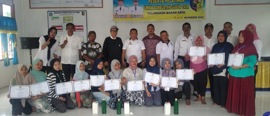 Pelatihan UMKM Kelurahan Bagan Arya