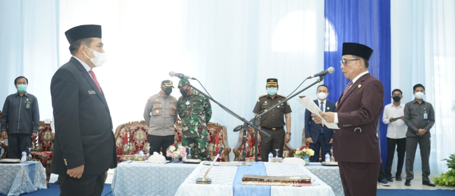 Bupati Lantik Sekkab Kepahiang Dr Hartono ShareFacebookTwitterWhatsApp