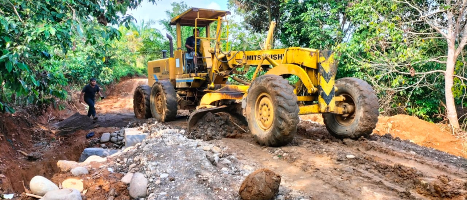 Sasaran Fisik Satgas TMMD, Berupa Pembukaan Jalan Sudah Capai 95 Persen